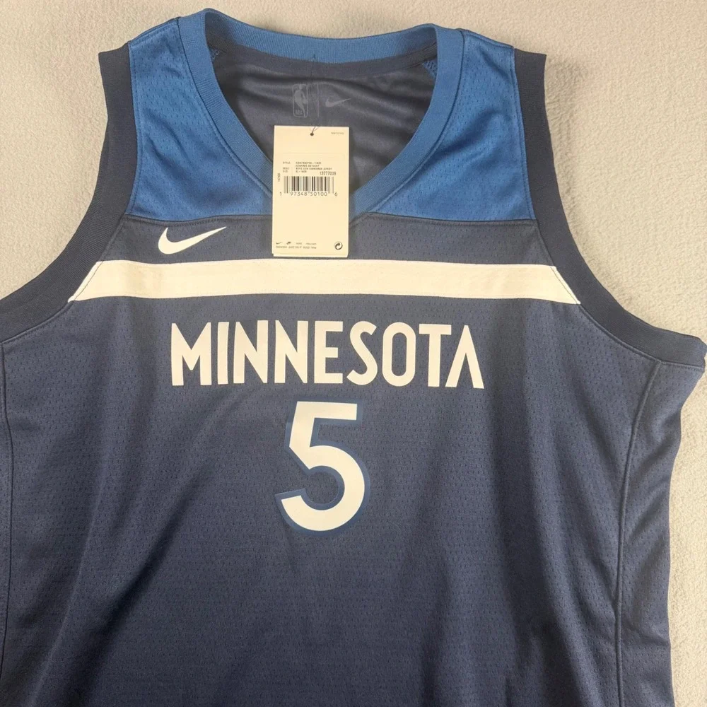 NEW Nike Minnesota Timberwolves Anthony Edwards Jersey Boys XL Icon Edition